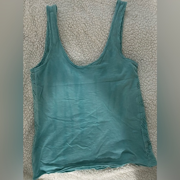 Free People Green Tank Top in size Medium - Picture 2 of 5